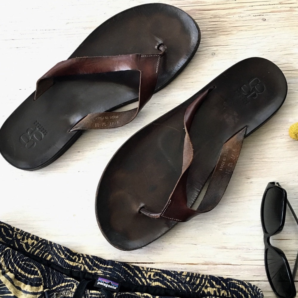 SALE‼️- BARNEY’S Italian ☀️ Leather Sandals 12